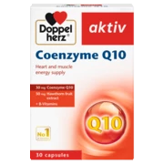 Illustration of the product packaging Doppelherz aktiv Coenzyme Q10 front view